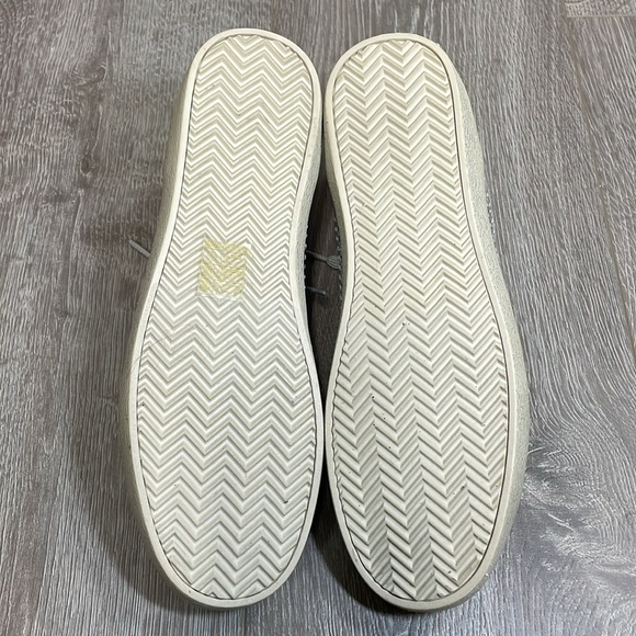 NWOT mi.im Miracle Miles Glam Rhinestone Star Mid Sneakers Lace Upper Beige 8.5 - Picture 8 of 15